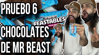 Pruebo 6 chocolates Feastables de Mr Beast [upl. by Uhp231]