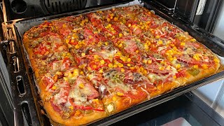 Pizza Tarifi  Hamurişi Tarifleri  Nefis Yemek Tarifleri [upl. by Pavla901]