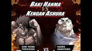 Saw Paing VS Hanayama🥶 baki anime bakihanma [upl. by Broome]