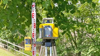 Spectra LL300N Premium Kit  Horizontal Groundwork’s Rotary Laser Level [upl. by Dumond]