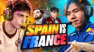 SPAIN VS FRANCE  IBAI VS KAMETO BANGER GAME  CAEDREL [upl. by Swihart662]