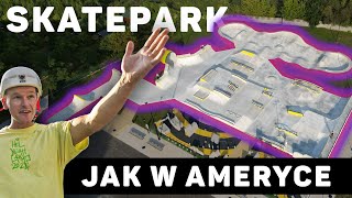 TO NAJLEPSZY SKATEPARK W POLSCE 😱 Jeździmy przed oficjalnym otwarciem [upl. by Arundell]