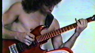 Red Westone Guitar  1984 Bryan Goins [upl. by Milicent707]