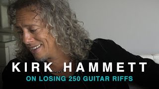 Kirk Hammett on losing 250 Metallica riffs  SoundBites [upl. by Ahsauqal]