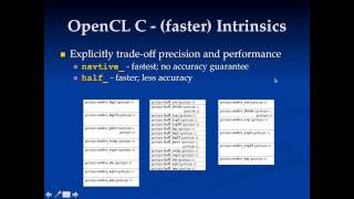 OpenCL Compute Kernels 5 [upl. by Akimad707]