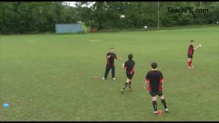 Basic Rugby Drill  1 Man Tunnel Run [upl. by Faunie]