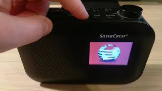 Lidl DAB Radio  SilverCrest SDRF 10 A1  Test [upl. by Kirby]