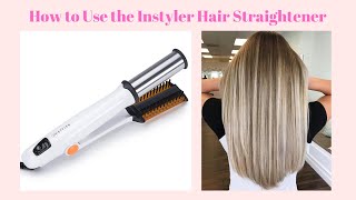 How To Use The Instyler Rotating Iron Hair Tutorial [upl. by Palermo126]