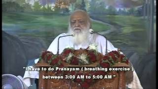 How to wake up early in morning tips by Sant Shri Asaram ji Bapu English Subtitle [upl. by Attenov]