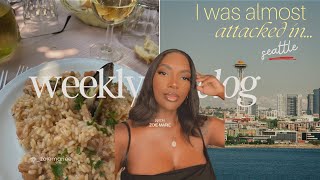 GERMANY WEEKLY VLOG  I was almost attacked in Seattle [upl. by Esiole]