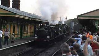 Bluebell 50th Anniversary gala Cavalcade  run past No 4 [upl. by Skylar315]