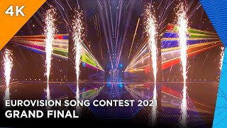 Eurovision Song Contest 2021  Grand Final  Full Show  4K50 Best Quality [upl. by Kenlay102]