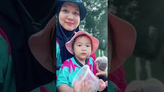 Hiking with kids  bukit jelutong eco community park [upl. by Anyela]