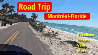 Road Trip Montréal Floride Vacance Février 2023 [upl. by Bonilla]