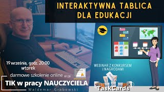 TIK w pracy NAUCZYCIELA 128 Interaktywna Tablica Dla Edukacji [upl. by Htinek]