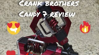 Crank Brothers candy 7 cleats pedal review and quick look [upl. by Celin]