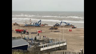 🔴Live vlottrekken IJM22 vissersboot in Zandvoort op zaterdag 16122023 rond 17 uur [upl. by Beaufert]