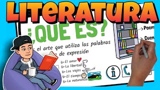 📚 QUÉ es la LITERATURA para NIÑOS [upl. by Niamrej291]