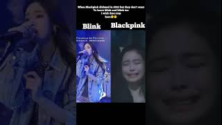 when Blackpink disband in 2023 every blink wish they never leave us😭🥺 blackpink blinks shorts [upl. by Helali]