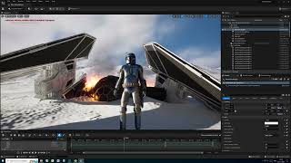 Unreal Engine 5  make a Star Wars scene in Unreal [upl. by Nifares]