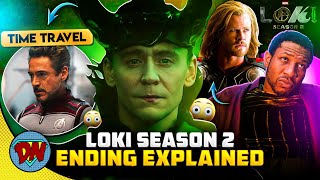 Loki Season 2 Ending Explained in Hindi  DesiNerd [upl. by Neenahs]