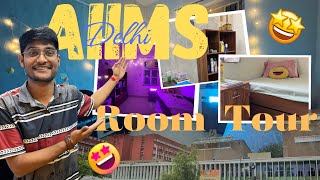 Most amazing 🤩 AIIMS DELHI ROOM Tour 🔥 hostel Room aiims aiimsdelhi roomtour aiimsroomtour [upl. by Ojeillib119]