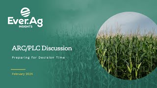 Crop Insurance ARCPLC Discussion [upl. by Claudie535]