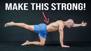 5 Exercises for a Strong Lower Back NO MORE PAIN [upl. by Attekram]