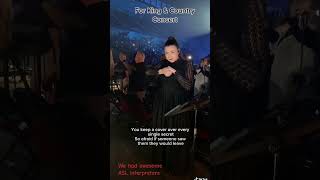 God Only Knows  ASL For King amp Country at Live Concert College Station TX [upl. by Adieno]