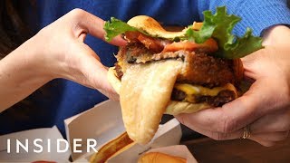 Shake Shack’s Innovation Kitchen Lets Customers Try New Creations [upl. by Aicylla436]