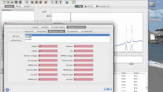 Debye Scherrer 2D curved image integration and analysis [upl. by Eintruok258]