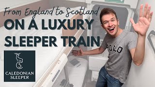 The Caledonian Sleeper review Luxury overnight sleeper train from London to Glasgow in Classic Room [upl. by Stoll82]