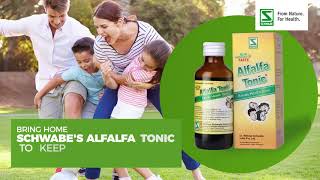 Boost up your family members immunity with Schwabe’s Alfalfa Tonic [upl. by Yeliw]