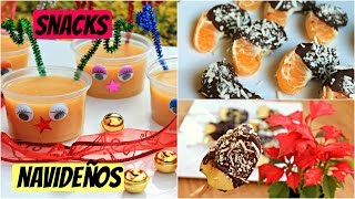 Snacks Navideños Saludables [upl. by Oika16]