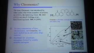 Chromonics Lyotropic Chromonic Liquid Crystals  Oleg D Lavrentovich [upl. by Teodoor429]