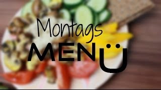 MONTAGS MENÜ  4 ♥  RAW MEAL amp HUMUS  GESUNDE ERNÄHRUNG [upl. by Nyret]