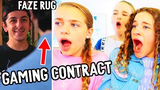 REACT TO Gaming Contract FAZE RUG DHAR MANN quotshy kid gamerquot wThe Norris Nuts [upl. by Lenneuq]