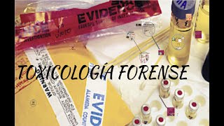 Toxicología Forense Definiciones e Introducción [upl. by Jobe]