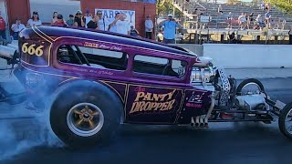 NOSTALGIA NATIONALS  Drag Racing and Classic Car Show  Milan Dragway Michigan [upl. by Dore]