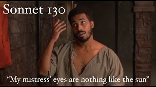 quotMy mistress eyes are nothing like the sunquot  Shakespeares Sonnet 130 [upl. by Dlanger]