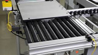 ERT 250 Conveyor  Edge Roller Technology for Pallet amp Tray Handling [upl. by Egreog]