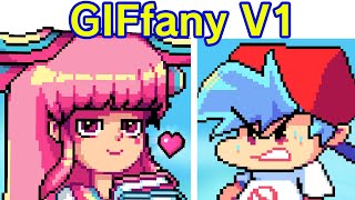 Friday Night Funkin VS GIFfany V1 FULL Week  Gravity Falls Yandere Girl amp BF FNF Mod Romance 7 [upl. by Esyak645]