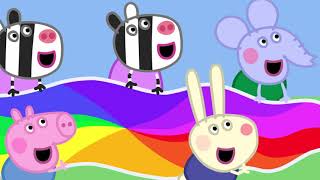 Peppa Pig  Parachute Games  Peppa Pig Official  Family Kids Cartoon [upl. by Mukerji]