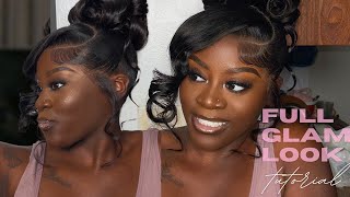 DETAILED STEP BY STEP WOC CLIENT MAKEUP TUTORIAL  ACHIEVE A SOFT GLAM [upl. by Belle552]