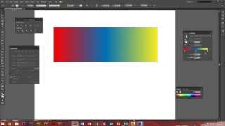 Adobe Illustrator CS6  How to use the gradient tool [upl. by Mellar]