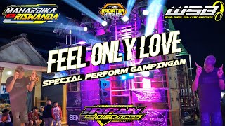 DJ ANDALAN RISWANDA FEEL ONLY LOVE  spesial perform dj gampingan [upl. by Fisher]