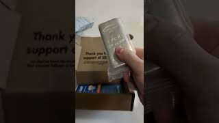 Unboxing Some Real Treasure  Silver Bullion 1 Kilo Bar [upl. by Aurora]