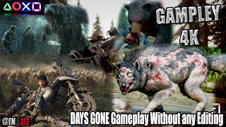 DAYS GONE Real Gameplay Without any Editing On PS5 At 4k 120fps INJEE Story best zombie games [upl. by Franni773]