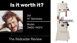 Redcedar Review  JET JWBS14SFX  Initial Impressions and Assembly [upl. by Nnylesor]