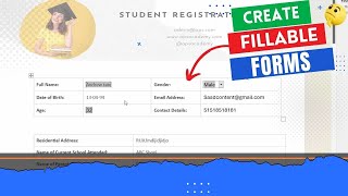 How to Create Fillable Forms in Microsoft Word  Easy StepbyStep Guide [upl. by Muhcan620]